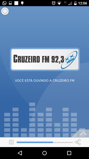 Rádio Cruzeiro FM 92,3 Screenshot 1