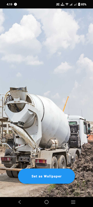 Concrete Mixer Wallpaper Screenshot 0