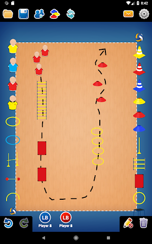 Coach Tactic Board: Volley Screenshot 1