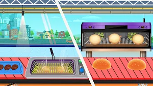Burger Cooking Factory: Kitchen Chef Game Screenshot 3