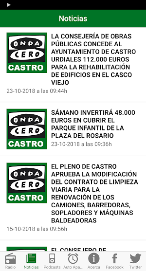 ONDA CERO CASTRO URDIALES Screenshot 1