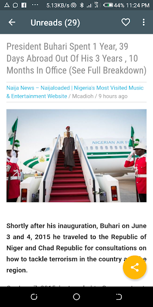 Naija Breaking News Screenshot 1
