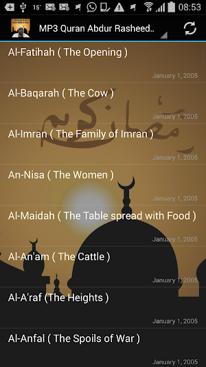 MP3 Quran Abdur Rasheed Soofy Screenshot 0