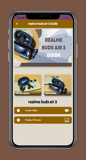 realme buds air 3 Guide Screenshot 0