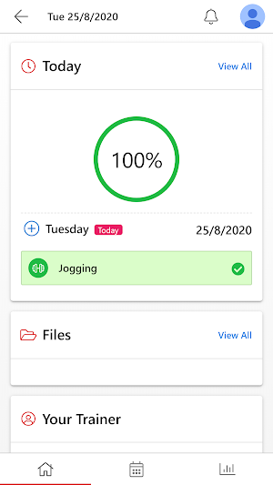 Trainero.com Client App Screenshot 1