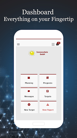 onTarget.management Screenshot 1