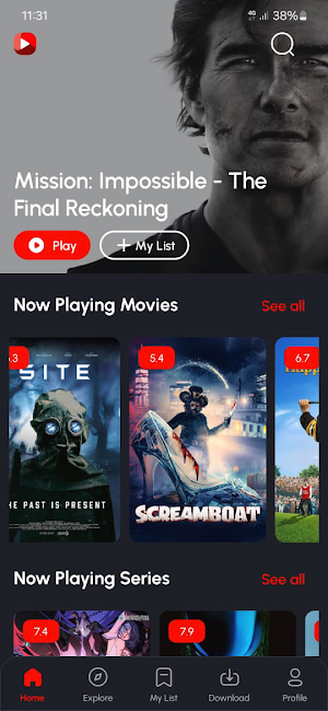 Cineby: Watch TV & Shows Screenshot 0