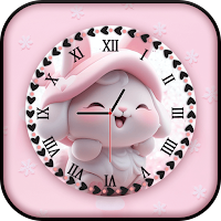 Cute Baby Clock Live Wallpaper
