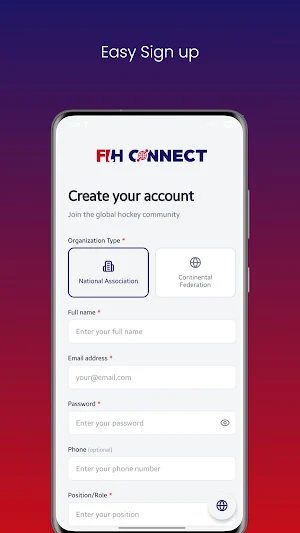 FIH Connect Screenshot 3