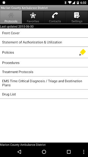 Marion County Ambulance Dist. Screenshot 2