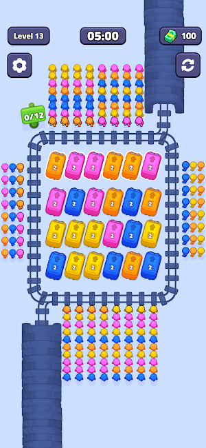 Train Passengers 3D Screenshot 3