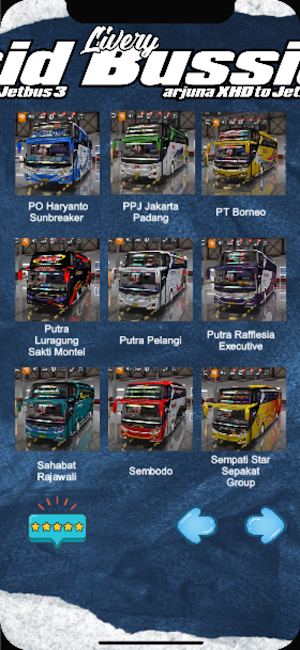 Livery Bussid Arjuna XHD JB 3 Screenshot 3