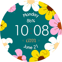 Flower: Animated Watch Face