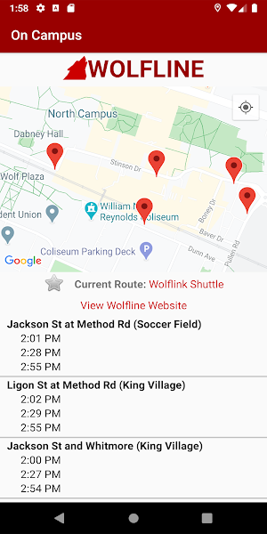 NC State On Campus Screenshot 2