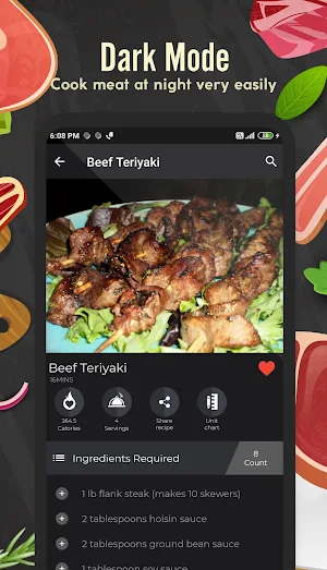 Meat Recipes Screenshot 1