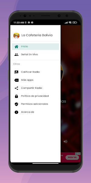 La Cafeteria 93.1 Bolivia Screenshot 3