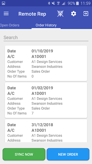 Remote Rep Lite Screenshot 2