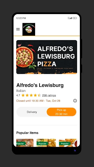 Alfredo's Lewisburg Screenshot 1