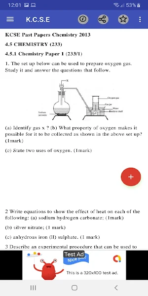 Kcse 2013: past papers. Screenshot 2