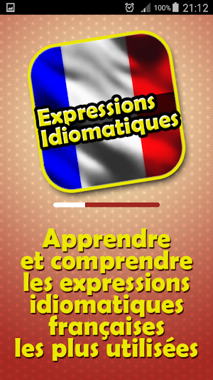 Expressions Idiomatiques françaises Screenshot 2