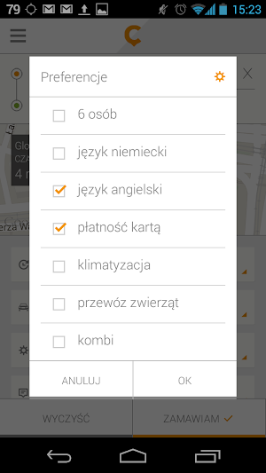 CAB4YOU - taxi application Screenshot 3