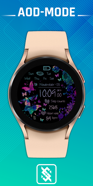 BFF1-Neon Art Flower Butterfly Screenshot 1