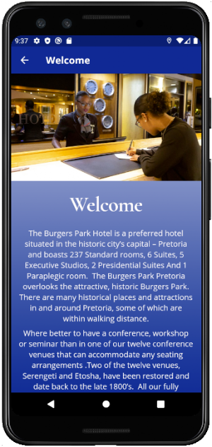 Sierra Burgers Park Hotel Screenshot 2
