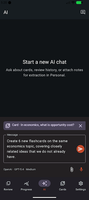 Flashcards Open Source App Screenshot 3