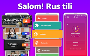 Salom! Русский язык - rus tilini o'rganish (13+) Screenshot 0