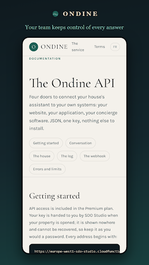 Ondine — luxury houses Screenshot 2