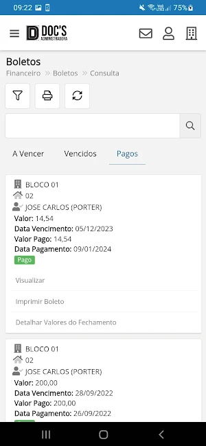 Doc's - Portal do Morador Screenshot 2
