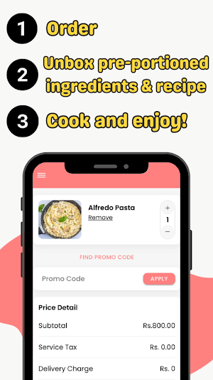 BeeChef: Meal Kit Delivery Screenshot 1