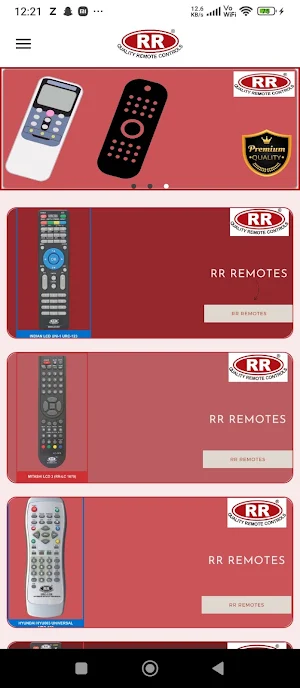 RR Remotes Screenshot 0