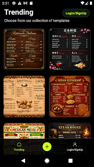 AI Menu Maker: AI Menu Creator Screenshot 1
