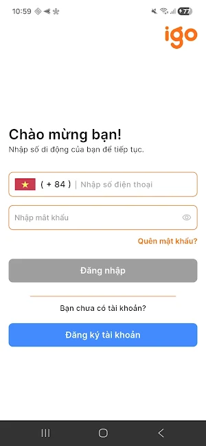 iGO – Sàn đặt xe Screenshot 0