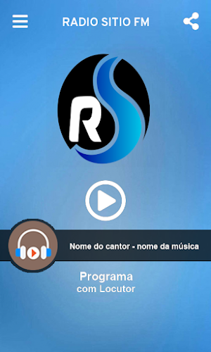 Rádio Sítio Fm Screenshot 0