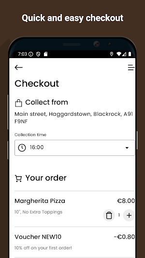 Blackrock pizza and kebab Screenshot 2