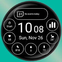Pixel Slick Watch Face