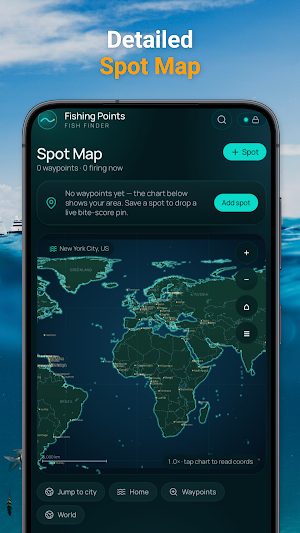 Fishing Points: Fish Finder Screenshot 1