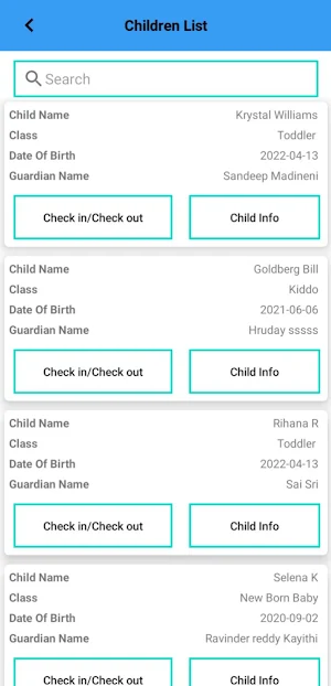 Vcare-Day Care Screenshot 2