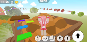 Fruit and vegetables parkour Screenshot 0