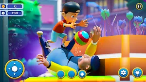 Scary Uncle Dark Prank Game 3D Screenshot 0