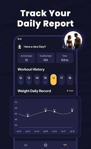 Fitness - Home Workout Screenshot 3