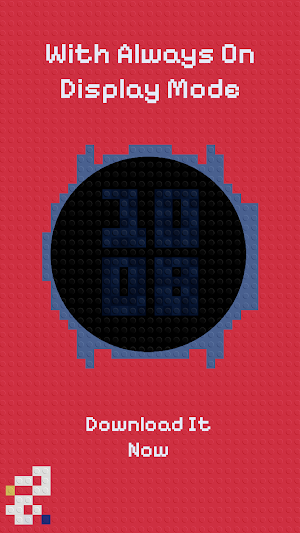 Simple Bricks Watch Face Screenshot 3