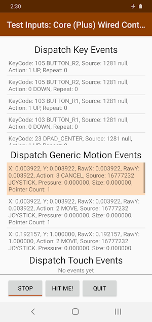 Input Device Sleuthhound Lite Screenshot 1