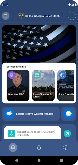 Dallas, Georgia Police Dept Screenshot 1