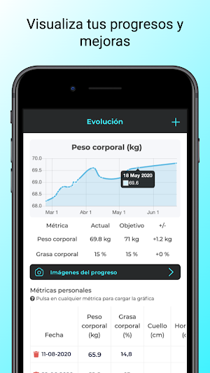 Entrenamientos ALTIUS Screenshot 2