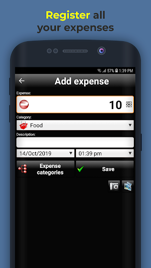 Daily Expenses 2: Personal finance Screenshot 1