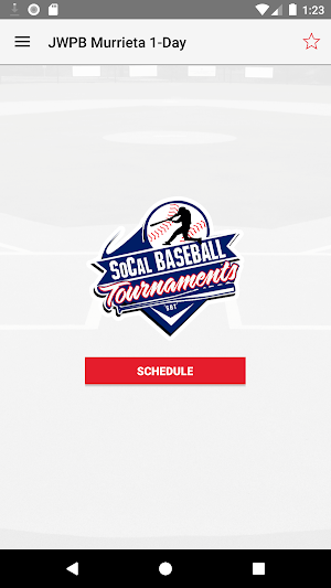 SoCal Baseball Tournaments Screenshot 2
