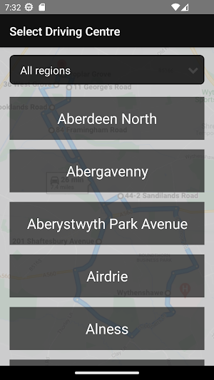 UK Driving Test Routes Screenshot 0